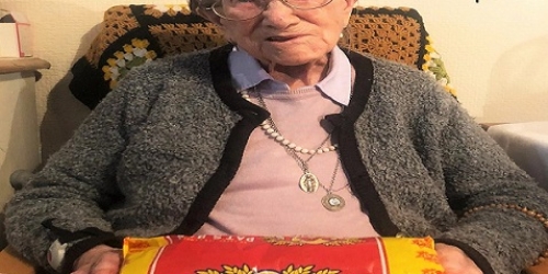Pat The Bakers most longstanding customer turns 107 on the 16th of October