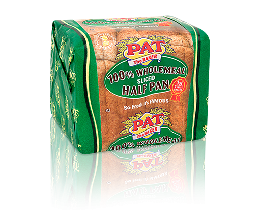 100% Wholemeal Half Pan | Pat The Baker